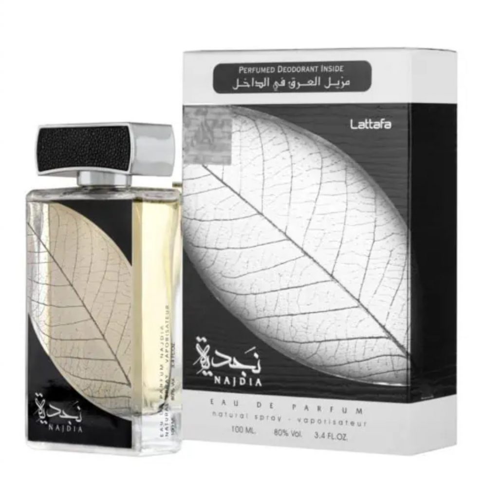 Parfum Najdia LATTAFA Eau de Parfum 100ML + Déodorant 25ML