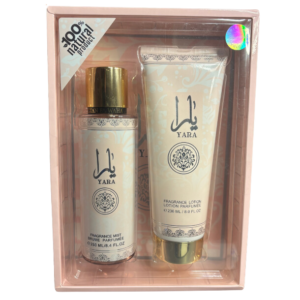 ​🌸 Coffret Cadeau Femme Yara – Brume & Crème Hydratante Parfumée